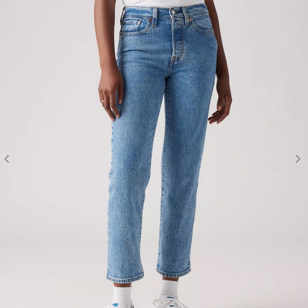Levi’s Wedgie Fit Ankle Women's Jeans in Athens Pushed